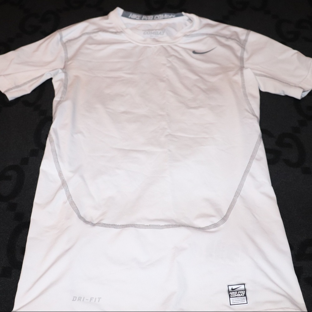 White Nike Dri Fit